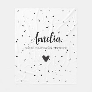 Couverture Polaire Nom d'Amelia Révéler Signification minimal moderne