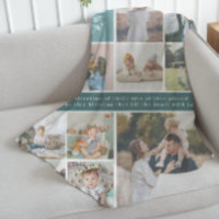 Nom de famille Monogramme | 15 Collage photo