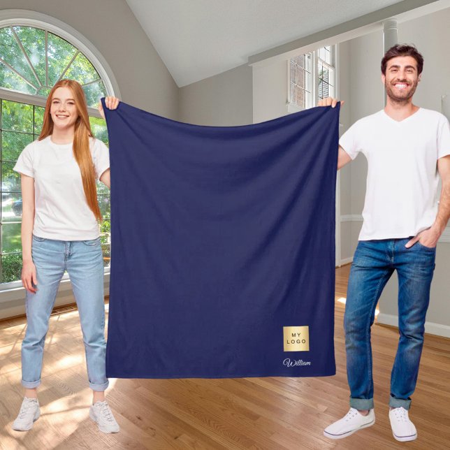 Couverture Polaire Nom de l'entreprise (Créateur téléchargé)