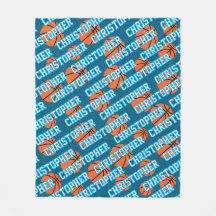 Nom du joueur Motif de basket-ball