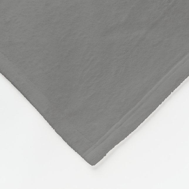 Couverture Polaire Nom (monogramme circulaire) estampillé partout sur (Coin)