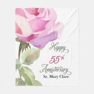 Couverture Polaire Nonante-cinquième Anniversaire Jubilé Nom Personna