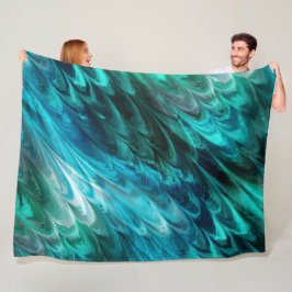 Couverture Polaire nonpareil kelpie - vert marbré :