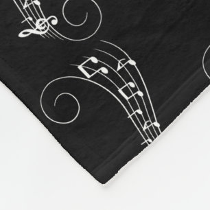 Couverture Polaire Notes musicales