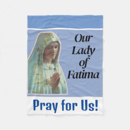 Couverture Polaire Notre-Dame de Fatima