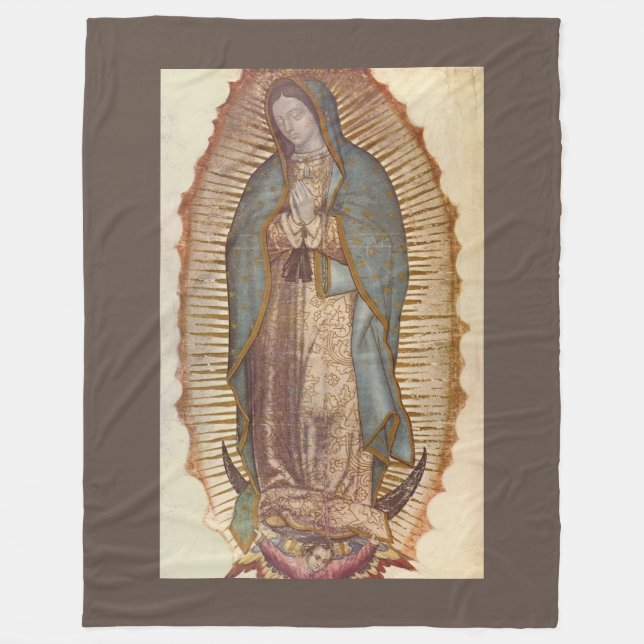 Couverture Polaire Notre-Dame De Guadalupe   (Devant)