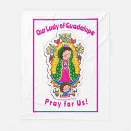 Couverture Polaire Notre-Dame de Guadalupe
