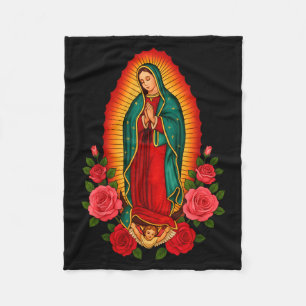 Couverture Polaire Notre Dame Virgen De Guadalupe Sainte Vierge Marie