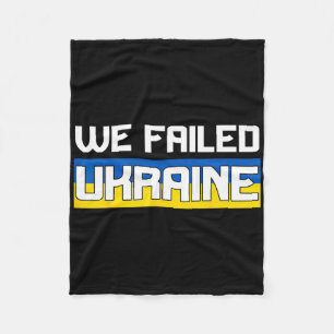 Couverture Polaire Nous avons échoué en Ukraine Soutenez l'Ukraine L'
