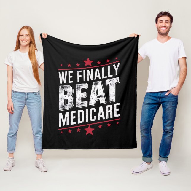 Couverture Polaire Nous Finissons Par Battre Medicare Trump Biden Ele (En situation)