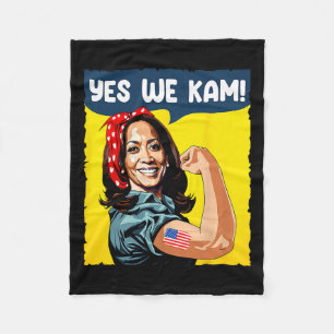 Couverture Polaire Nous, Kam Rosie, Riveter Pour Le Président Kamala