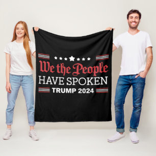 Couverture Polaire Nous Le Peuple Avons Parlé Trump 2024