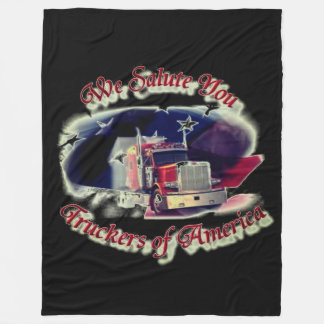 Couverture Polaire Nous saluons les camionneurs américains