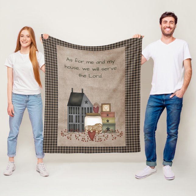 Couverture Polaire Nous Serons Le Seigneur - Pays Primitif (En situation)