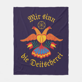 Couverture Polaire Nous sommes l'Allemagne - Drapeau allemand