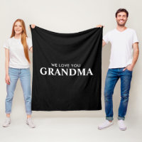 Nous Vous Aimons Grand-Mère Personnalisé Noms Des