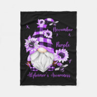 Novembre Nous Portons Des Gnomes Violets Alzheimer