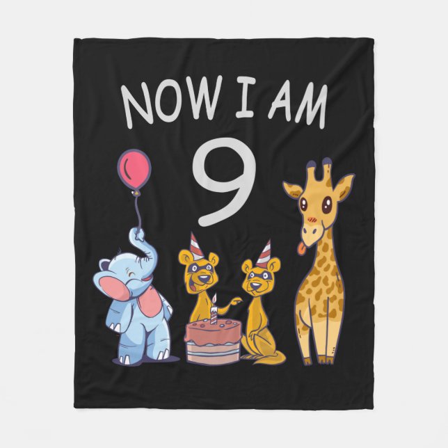 Couverture Polaire Now I le 9e anniversaire du Birthday (Devant)