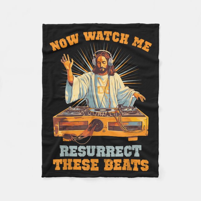 Couverture Polaire Now Watch Me Resurrect These Beats Jesus Music  (Devant)