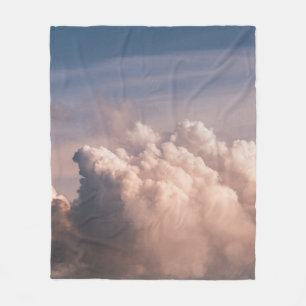 COUVERTURE POLAIRE NUAGES BLANCS SOUS CIEL BLEU