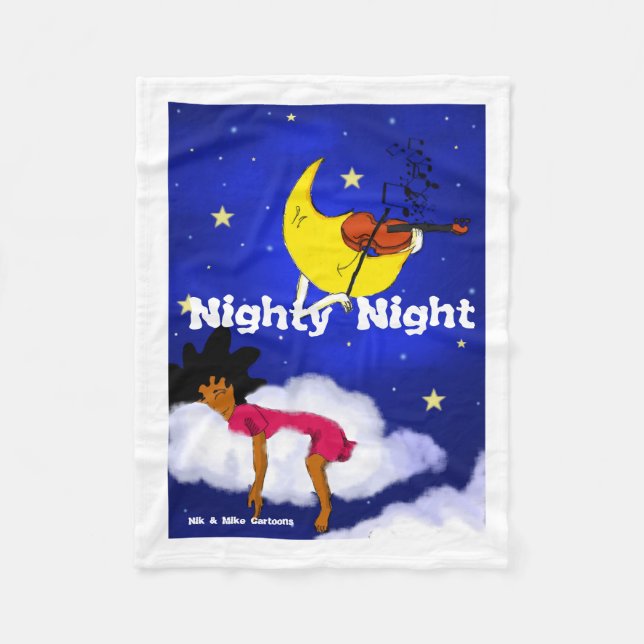 Couverture Polaire Nuit de chemise de nuit (Devant)