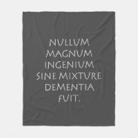 Nullum magnum ingenium mélange sine démence fuit