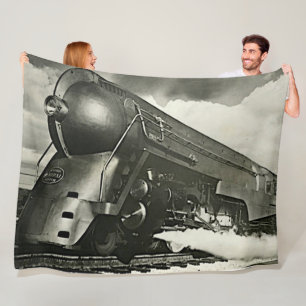 Couverture Polaire NYC 20e siècle Limited Moteur de train à vapeur gr