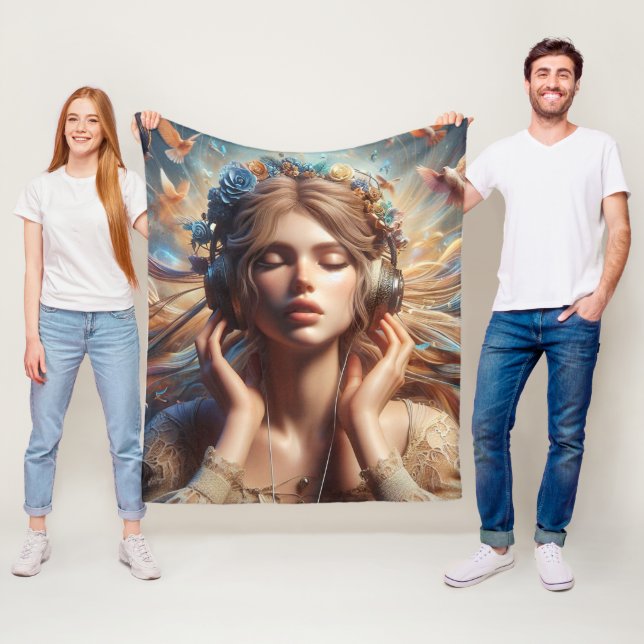 Couverture Polaire Oasis de sommeil Cuisine moyenne officielle (En situation)