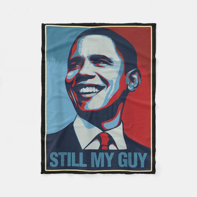 Couverture Polaire Obama Chemise Toujours Mon Guy Barack Obama Don (Devant)