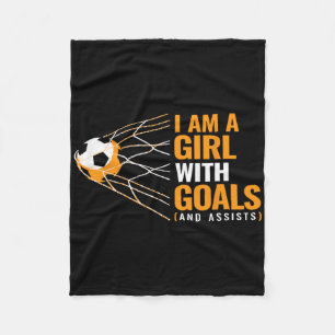 Couverture Polaire Objectifs motivationnels cool pour femmes Je suis