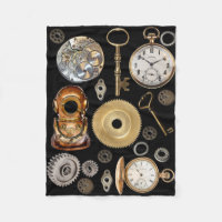 Objets Steampunk Gears Pocket watch Squelette Key