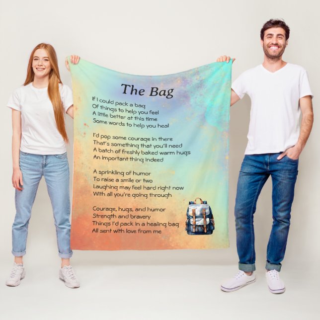 Couverture Polaire Obtenez un poème bien (En situation)