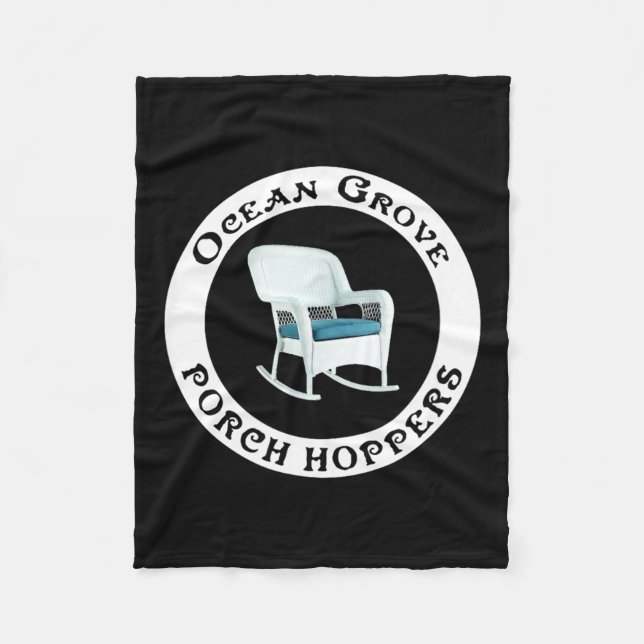 Couverture Polaire Ocean Grove Nj Rch Hopper Summer Beach Gift Men Wo (Devant)
