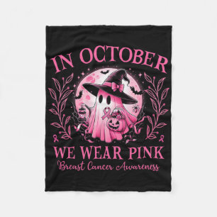 Couverture Polaire Octobre Nous Portons Pink Breast Cancer Sensibilis