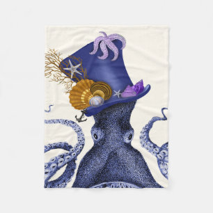 Couverture Polaire Octopus avec Casquette nautique