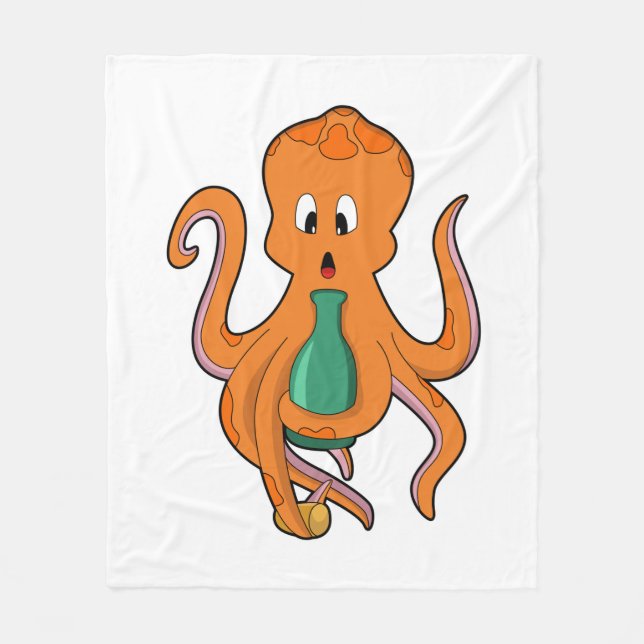 Couverture Polaire Octopus with Bottle.PNG (Devant)