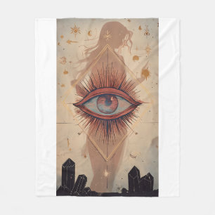 Couverture Polaire OEil mystique