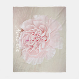 Couverture Polaire Oeillet assez rose par JoMazArt