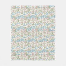 Œillet prépa grandmillennial floral rayure ondulée