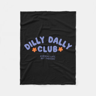 Couverture Polaire Œuvres d'art du club Dilly Dally