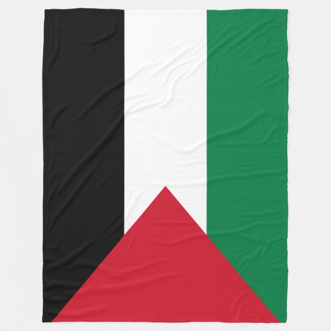 Couverture Polaire officiellement le drapeau de l'État de Palestine (Devant)