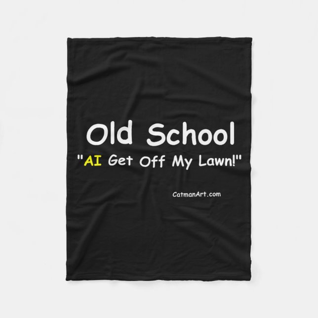 Couverture Polaire Old School  (Devant)