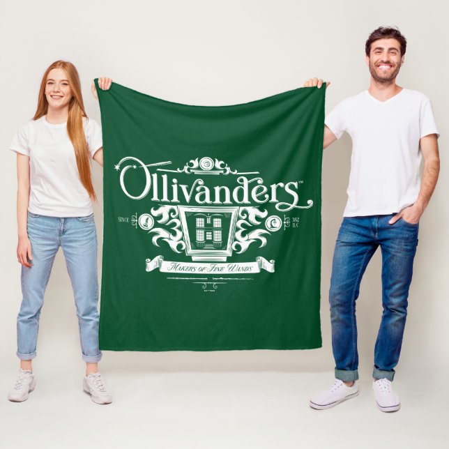 Couverture Polaire OLIVANDERS™ Fabricants de Baguettes Magiques de Qu (En situation)