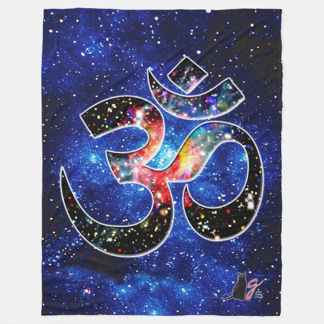 Couverture Polaire OM Dhyana universel (Devant)