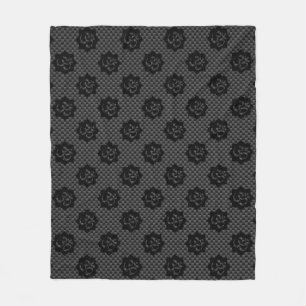 Couverture Polaire OM Lotus Spiritualité Yoga en fibre de carbone