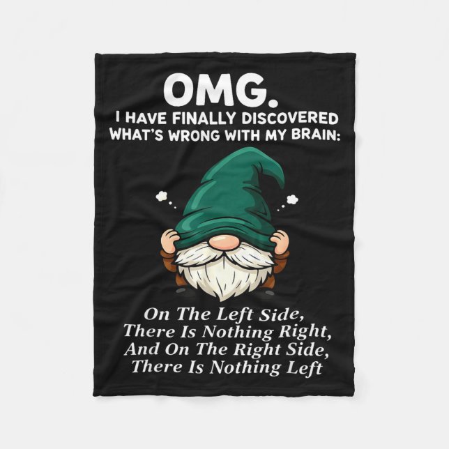 Couverture Polaire Omg I Have Finally Discovered What's Wrong With My (Devant)