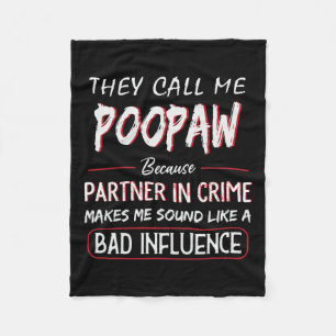 Couverture Polaire On m'appelle Poopaw parce que partenaire dans le c