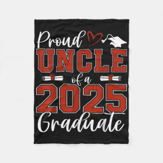 Couverture Polaire Oncle fier d'un diplômé de la promotion 2025 Senio