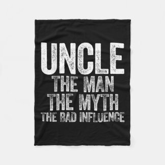 Couverture Polaire Oncle L'Homme Le Mythe La Mauvaise Influence Chemi