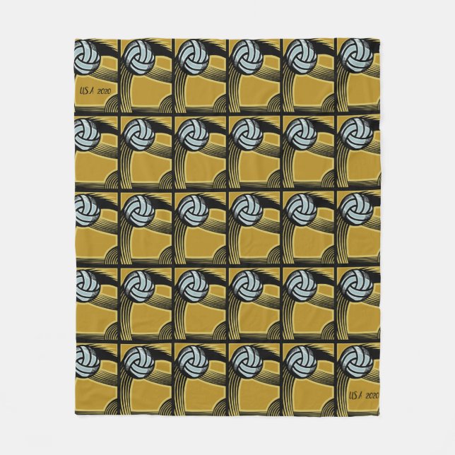 Couverture Polaire Or- (Devant)